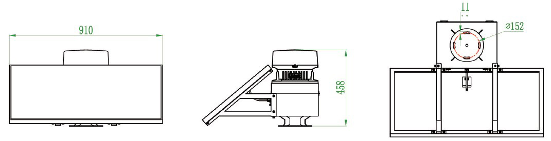 Solar Medium Intensity Aviation Obstruction Light