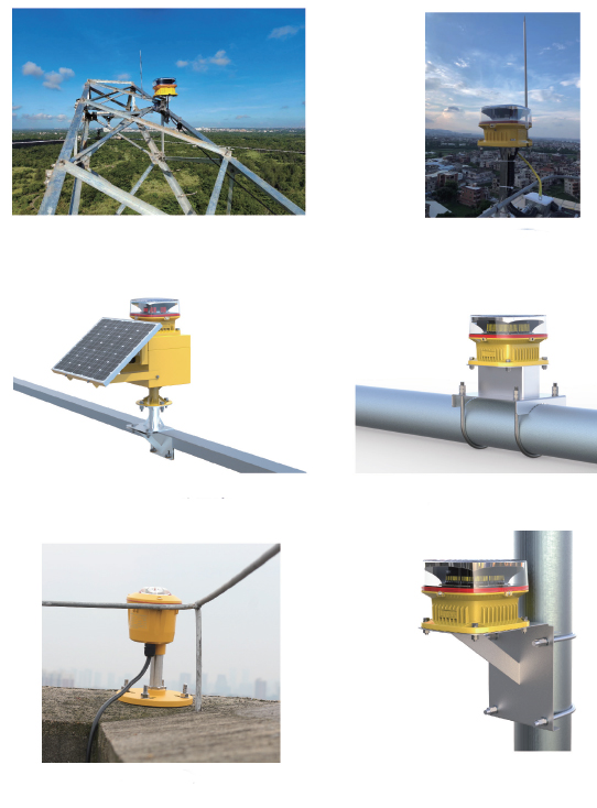 Aviation Obstruction Light Brackets