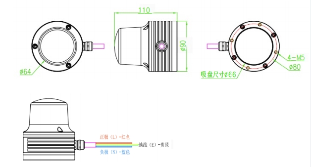 Low Intensity Type C Aviation Obstruction Light