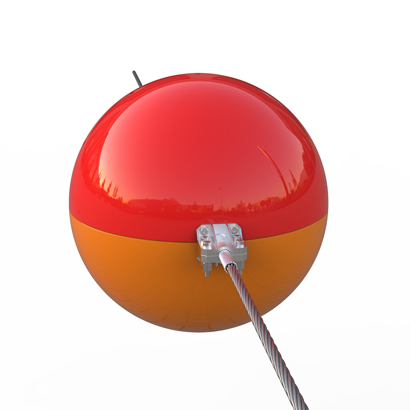 Aviation warning aerial marker sphere