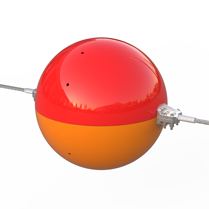 Aviation warning aerial marker sphere