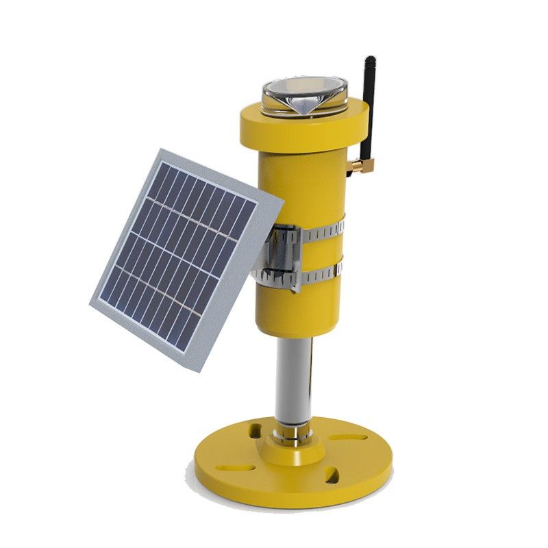 LED Solar Powered Taxiway Edge Light With Handheld Controller For Airport Helicopter